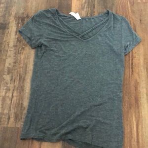 soft grey tee